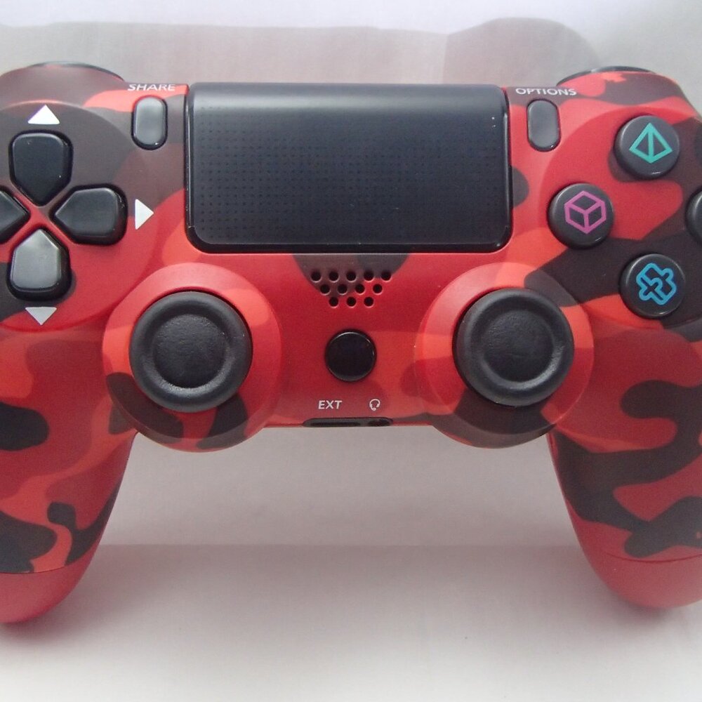 Off brand anatel ps4 dualshock wireless controller CUH_ZCT2U Red